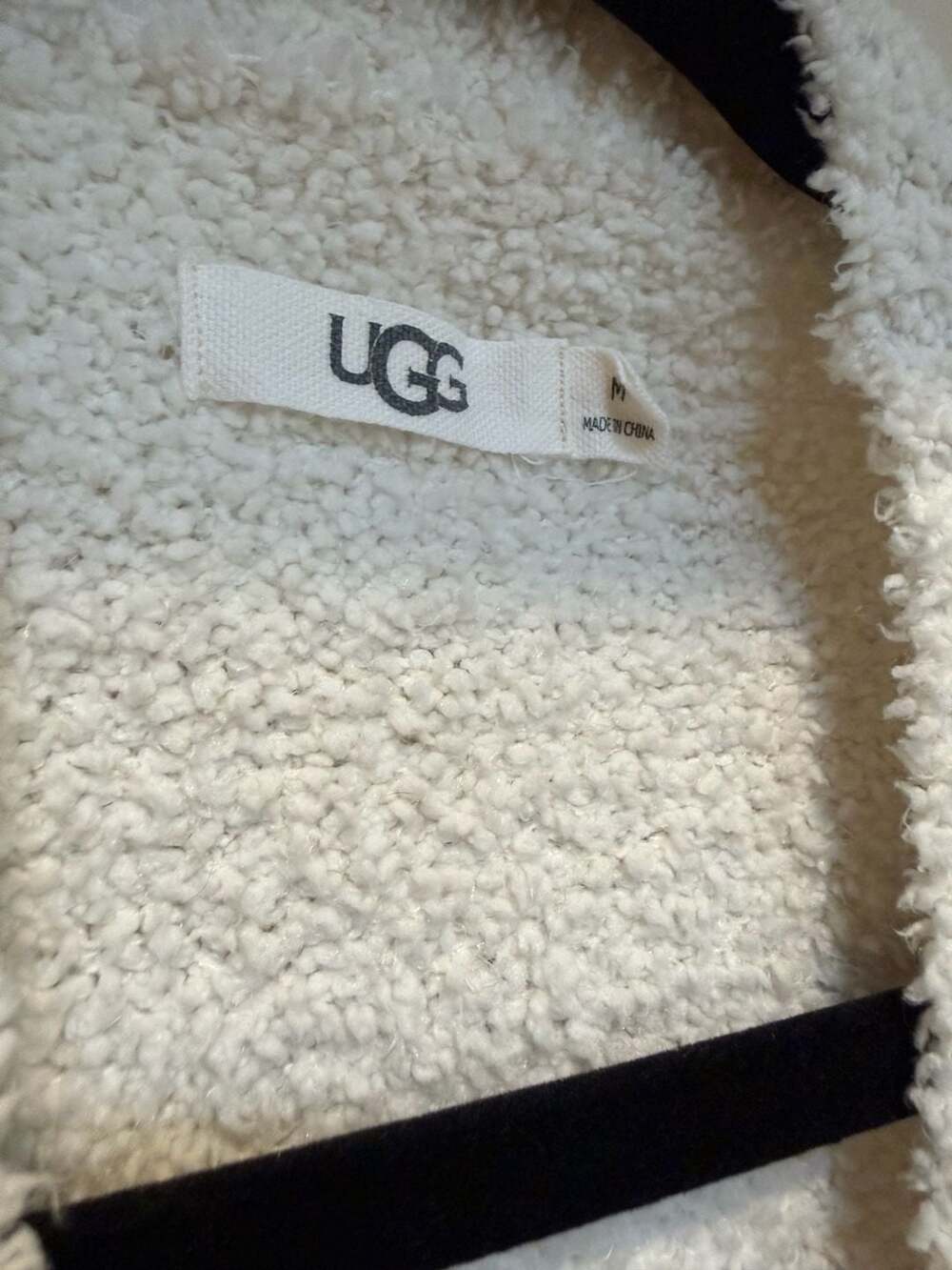 UGG Phoebe Wrap Drape Fluffy Sweater Knit Cardigan - Picture 2 of 4